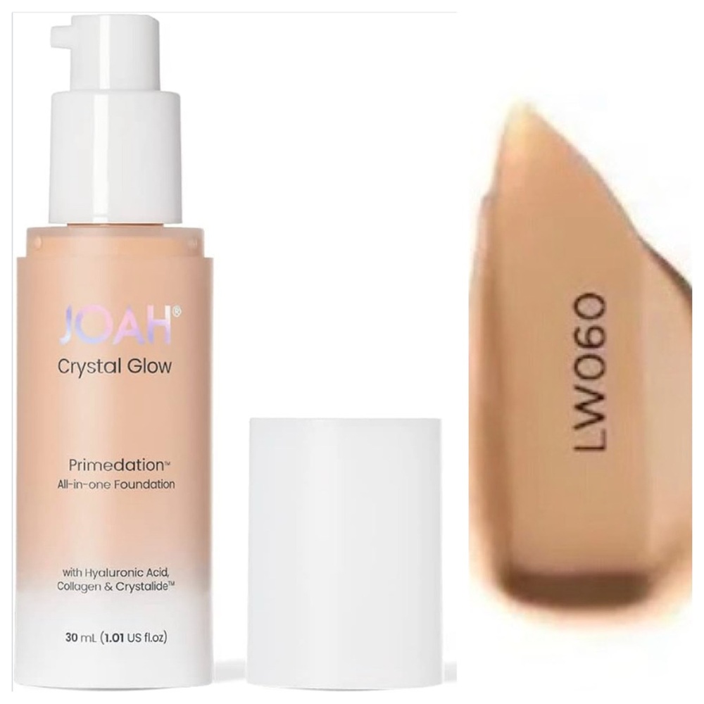LW060 NEW JOAH Primedation Liquid‎ Foundation, Light Warm